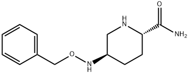 (2S,5R)-5-[(benzyloxy)एमिनो]piperidine-2-carboxamide