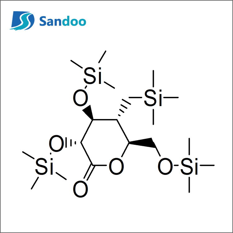 (3R,4S,5R,6R)-3,4,5-Tris(TriMethylsilyloxy)-6-(TriMethylsilyloxy)मिथाइल)Tetrahydro-2H-Pyran-2-One