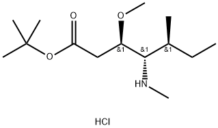 (3R,4S,5S)-tert-butyl 3-Methoxy-5-Methyl-4-(MethylaMino) heptanoate hydroc hloride