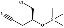 (3S)-4-क्लोरो-3-[(triMethylsilyl)oxy]butanenitrile