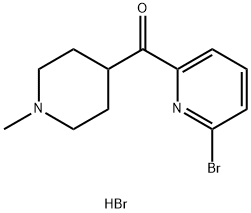 (6-bromopyridin-2-yl)-(1-methylpiperidin-4-yl) methanone hydrobromide