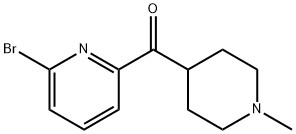 (6-broMopyridin-2-yl)(1-Methylpiperidin-4-yl) Methanone