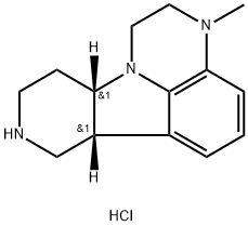 (6bR,10aS)-3-Methyl-2,3,6b,7,8,9,10,10a-octahydro-1H-pyrido[3',4':4,5]pyrrolo[1,2,3- de] quinoxaline हाइड्रोक्लोराइड
