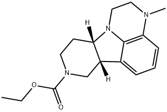 (6bR,10aS)-Ethyl 3-methyl-2,3,6b,7,10,10a-hexahydro-1H-pyrido[3',4':4,5]pyrrolo[1,2,3-de]quinoxaline -8(9H)-कार्बोक्सिलेट