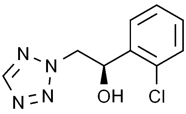 (αR)-α-(2-Chlorophenyl)-2H-tetrazole-2-इथानोल