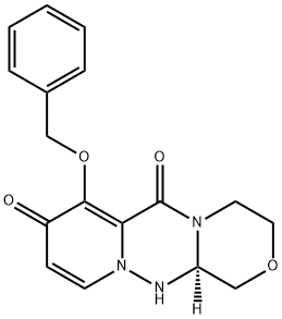 (R)-7-(benzyloxy)- 3,4,12,12a-tetrahydro- 1H-[1,4]oxazino[3,4-c]pyrido[2,1-f][1,2,4] - triazine-6,8-dione