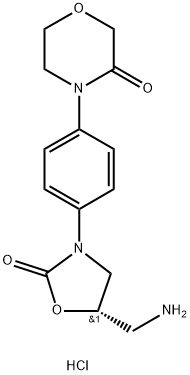 (S)-4-(4-(5-(Aminomethyl)-2-oxooxazolidin-3-yl)phenyl)morpholin-3-one।HCl