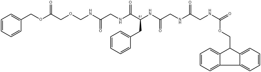 (S)-benzyl 11-benzyl-1-(9H-fluoren-9-yl)-3,6,9,12,15-pentaoxo-2,18-dioxa-4,7,10,13,16-pentaazaicosan -20-ओट