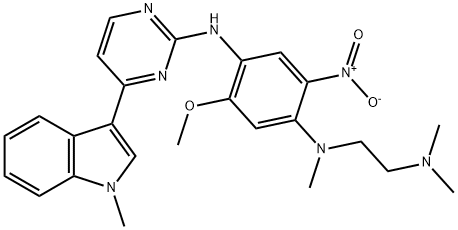 1,4-BenzenediaMine, N1-[2-(diMethylaMino)ethyl]-5-Methoxy-N1-Methyl-N4-[4-(1-Methyl-1H-indol-3-yl)-2-pyriMidinyl]-2 -नाइट्रो