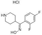 2,4-Difluorophenyl-(4-piperidinyl) methanone oxime हाइड्रोक्लोराइड