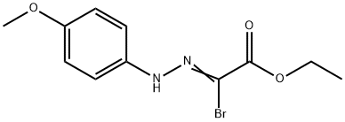 2-broMo-2-(4-Methoxy-phenyl-hydrazono)-एसिटिक एसिड इथाइल एस्टर
