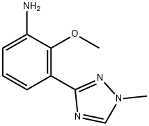 2-methoxy-3-(1-methyl-1H-1,2,4-triazol-3-yl) aniline