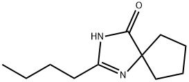 2-N-BUTYL-1,3-DIAZA-SPIRO[4,4]Non-1-EN-4-ONE हाइड्रोक्लोराइड