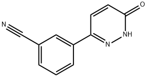 3-(6-Oxo-1,6-dihydro-3-pyridazinyl) benzonitrile