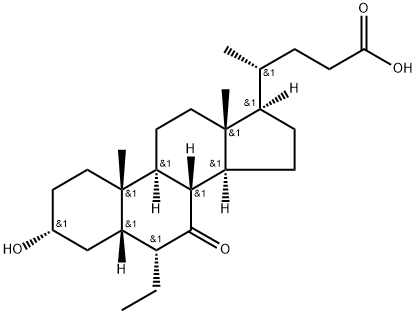 3α-hydroxy-6-ethyl-7-keto-5β-cholan-24-oic एसिड