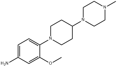 3-Methoxy-4-(4-(4-methylpiperazin-1-yl)piperidin-1-yl) aniline