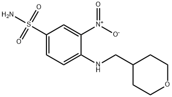 3-नाइट्रो-4-((tetrahydro-2H-pyran-4-yl)MethylaMino) benzenesulfonaMide