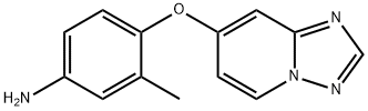 4-([1,2,4]triazolo [1,5-a]pyridin-7-yloxy)-3-methylaniline