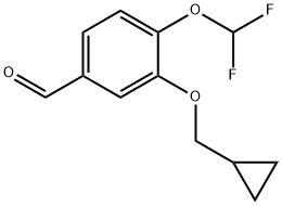 4-(Difluoromethoxy)-3-(cyclopropylmethoxy) benzaldehyde