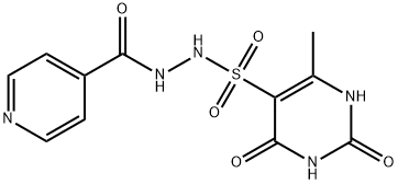 4-Pyridinecarboxylic एसिड, 2-[(1,2,3,4-tetrahydro-6-methyl-2,4-dioxo-5-pyrimidinyl) sulfonyl] hydrazide