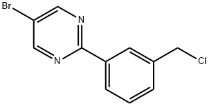 5-broMo-2-(3-(chloroMethyl) phenyl) pyriMidine