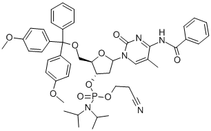 5'-O-(4,4'-Dimethoxytrityl)-5-METHYL-N4-BENZOYL-2'-DEOXYCYTIDINE-3'-(2-CYANOETHYL-N,N-DIISOPROPYL)फोस्फोरामिडाइट