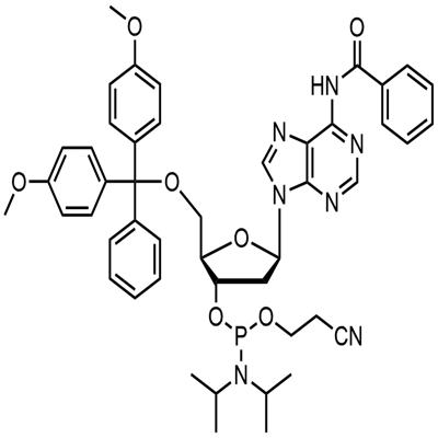 5'-O-(4,4'-Dimethoxytrityl)-N6-benzoyl-2'-deoxyadenosine-3'-(2-cyanoethyl-N,N-diisopropyl) phosphoramidite