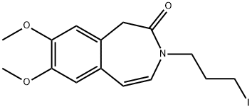 7,8-Dimethoxy-3-(3-iodopropyl)-1,3-dihydro-2H-3-benzazepin-2-one