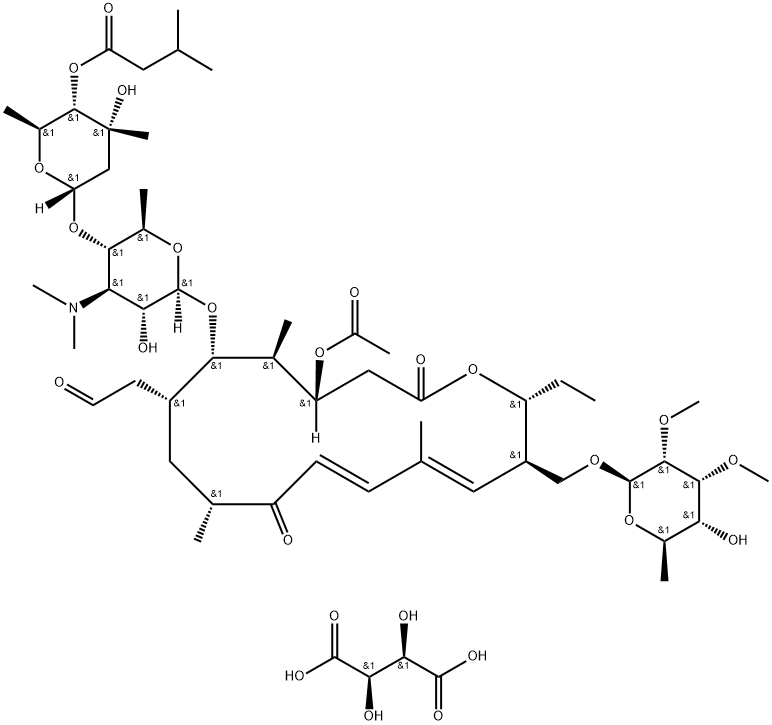 Acetylisovaleryl tylosin टार्ट्रेट