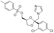 cis-[2-(2,4-Dichlorophenyl)-2-(1H-imidazol-1-ylmethyl)-1,3-dioxolan-4-yl]मिथाइल-4-methylbenzenesulphonate
