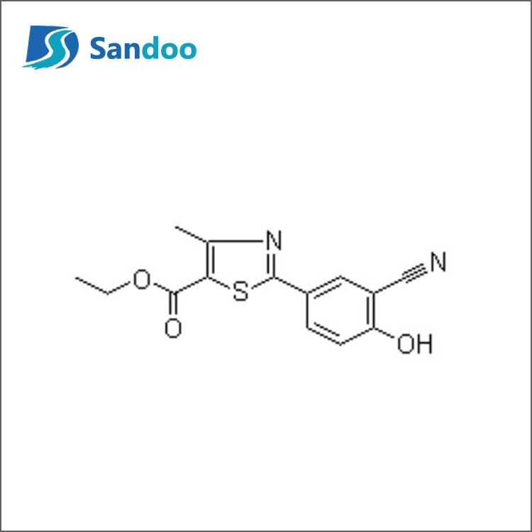 इथाइल 2-(3-Cyano-4-Hydroxyphenyl)-4-Methyl-1,3-Thiazole-5-Carboxylate