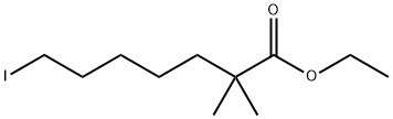 Heptanoic एसिड, 7-iodo-2,2-dimethyl-, इथाइल एस्टर