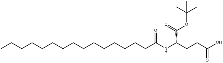 N-(1-Oxohexadecyl)-L-glutaMic एसिड tert-Butyl Ester