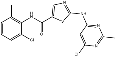 N-(2-Chloro-6-methylphenyl)-2-[(6-chloro-2-methyl-4-pyrimidinyl) amino]-5-thiazolecarboxamide