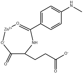 N-[4-(Methylamino)benzoyl]-L-ग्लुटामिक एसिड जस्ता नमक