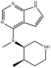 N-methyl-N-(3R,4R)-4-methylpiperidin-3-yl)-7H-pyrrolo[2,3-d]pyrimidin-4-amine