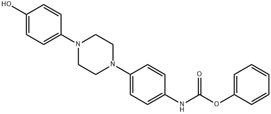 फिनाइल {4-[4-(4-Hydroxyphenyl)Piperazin-1-Yl]Phenyl}Carbamate
