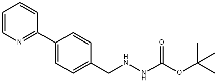 tert-Butyl 2-(4-(pyridin-2-yl)benzyl) hydrazinecarboxylate