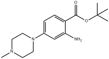tert-butyl 2-amino-4-(4-methylpiperazin-1-yl) benzoate