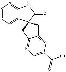 6S)-2'-oxo-1',2',5,7- tetrahydrospiro[साइक्लोपेन्टा [b]पाइरिडाइन-6,3'- पाइरोलो[2,3-b]पाइरिडाइन]-3- कार्बोक्सिलिक एसिड